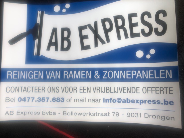 ruitenwassers Olsene abexpress bvba
