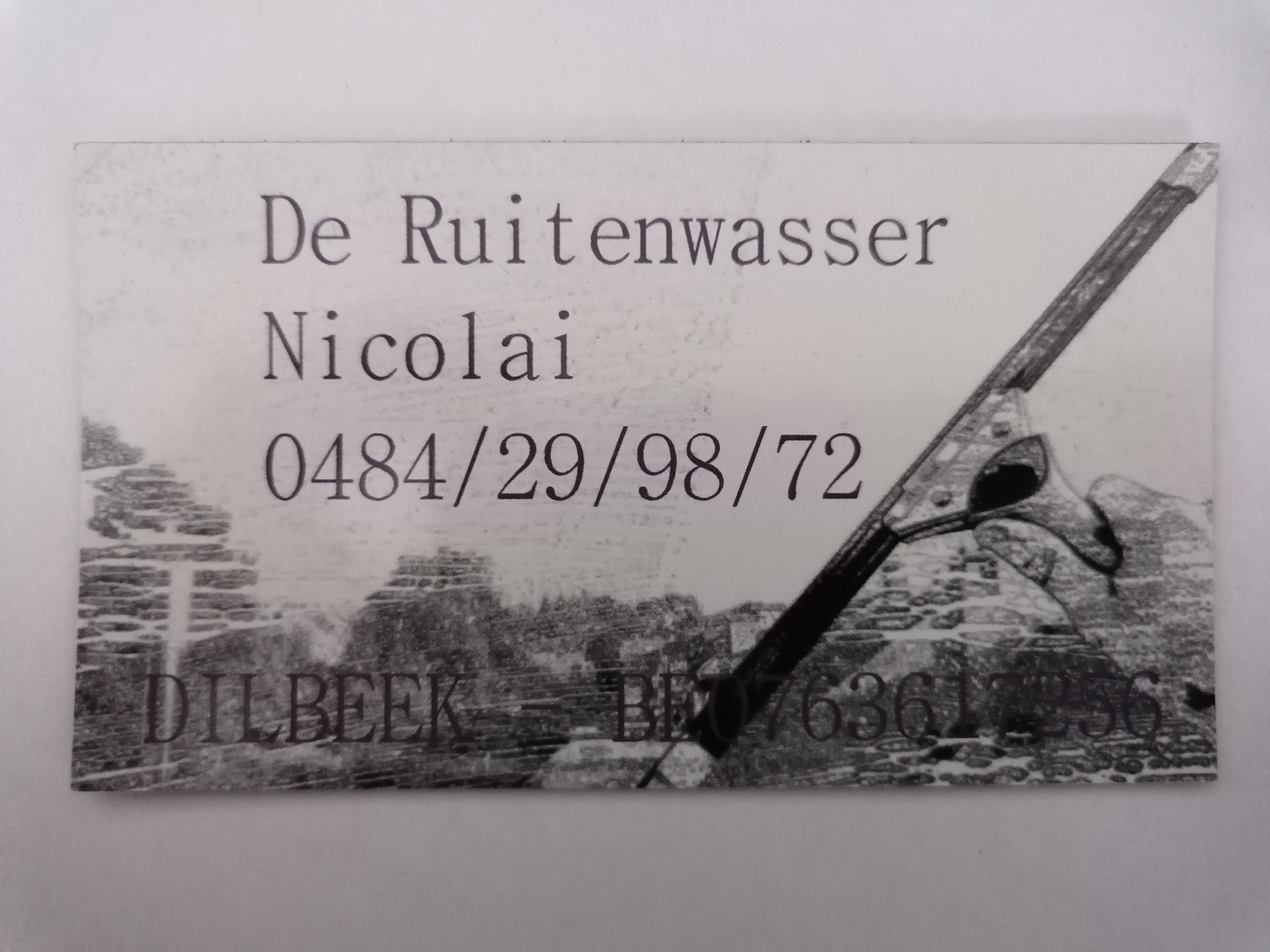 ruitenwassers Dendermonde MNB Services Comm.V