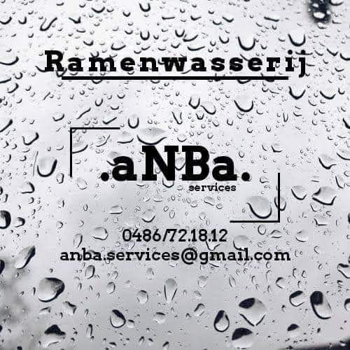 ruitenwassers Sint-Amandsberg aNBa services Ramenwasserij